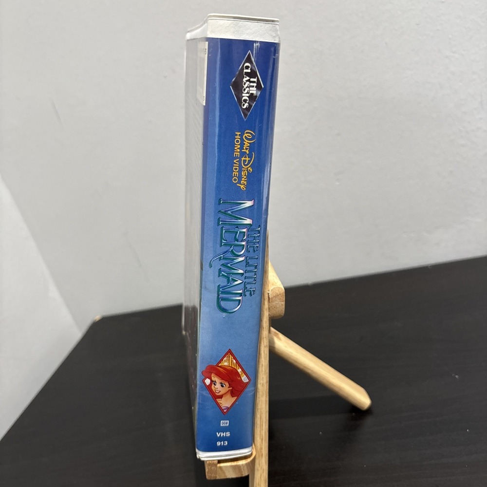 Disney The Little Mermaid (VHS, 1989) Banned Cover THE CLASSICS Black Diamond - Picture 4 of 10